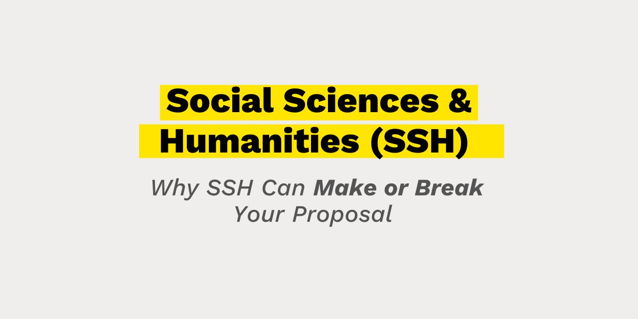 Why Social Sciences & Humanities (SSH) Can Make or Break Your Horizon Europe Proposal