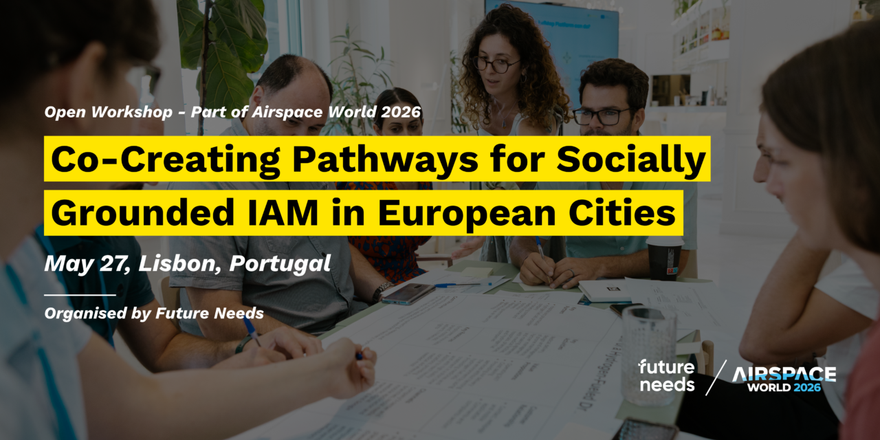Join our workshop: Co-Creating Pathways for Socially Grounded IAM in European Cities